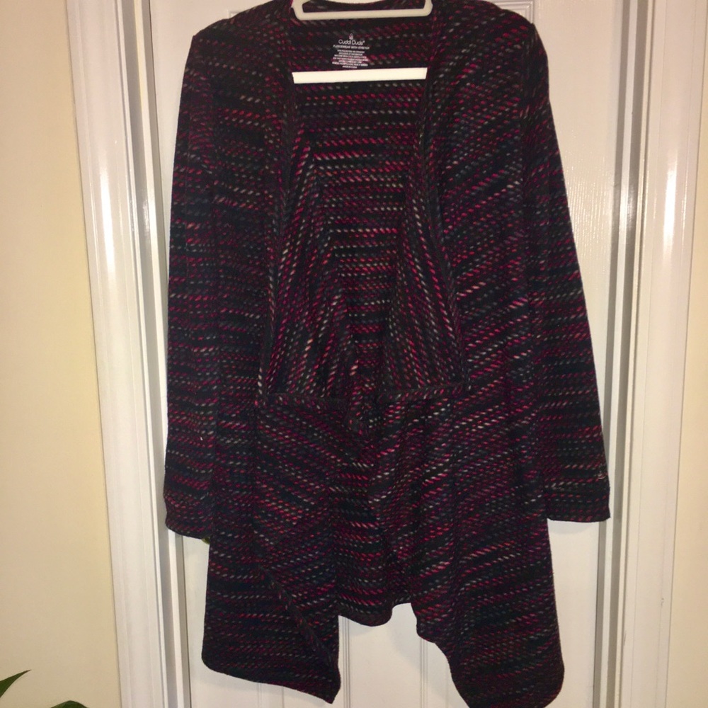 Cuddl Duds fleece sweater wrap